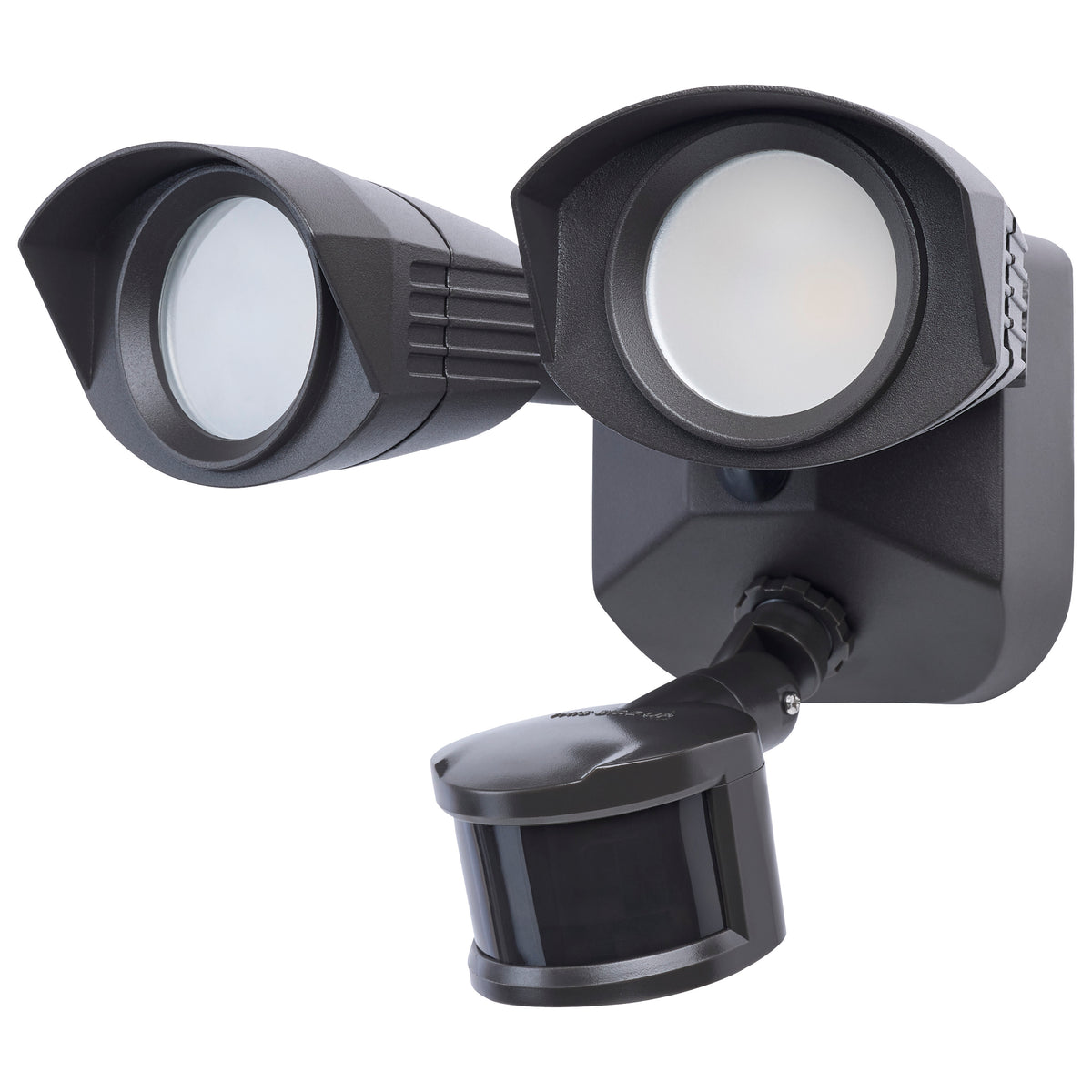Nuvo 65-1403 20 Watt LED Dual Head Security Flood Light, 7.64 x 7.05 x 5.00, 80 CRI