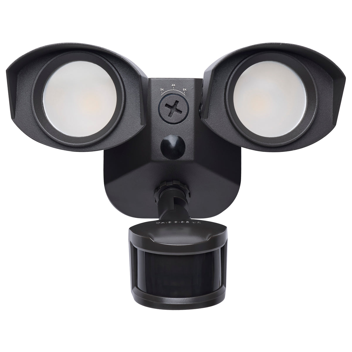Nuvo 65-1403 20 Watt LED Dual Head Security Flood Light, 7.64 x 7.05 x 5.00, 80 CRI