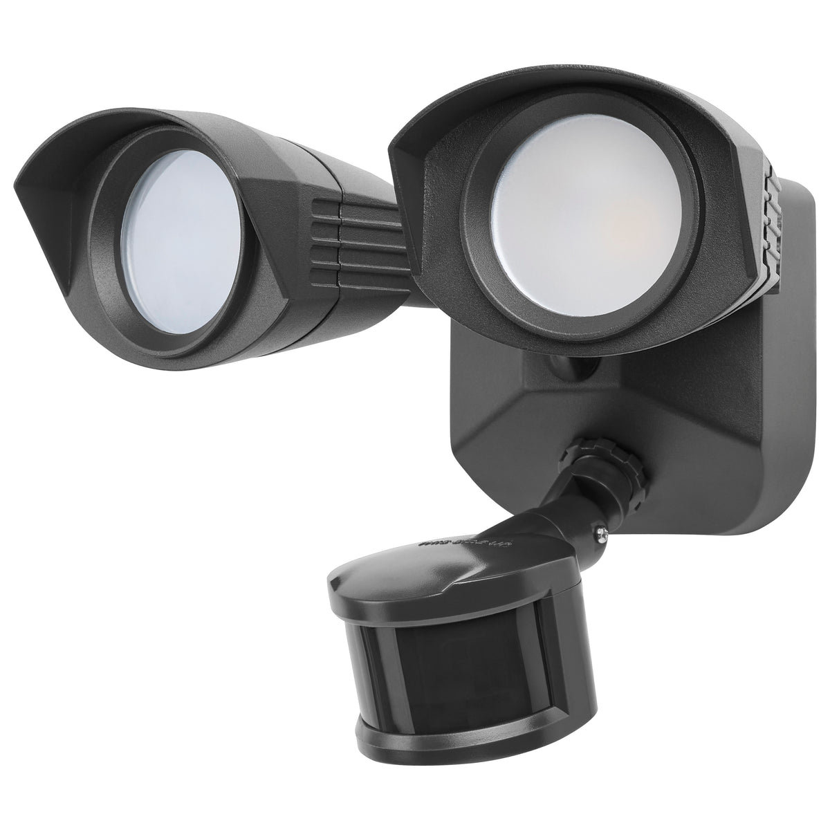 Nuvo 65-1405 20 Watt LED Dual Head Security Flood Light, 7.64 x 7.05 x 5.00, 80 CRI