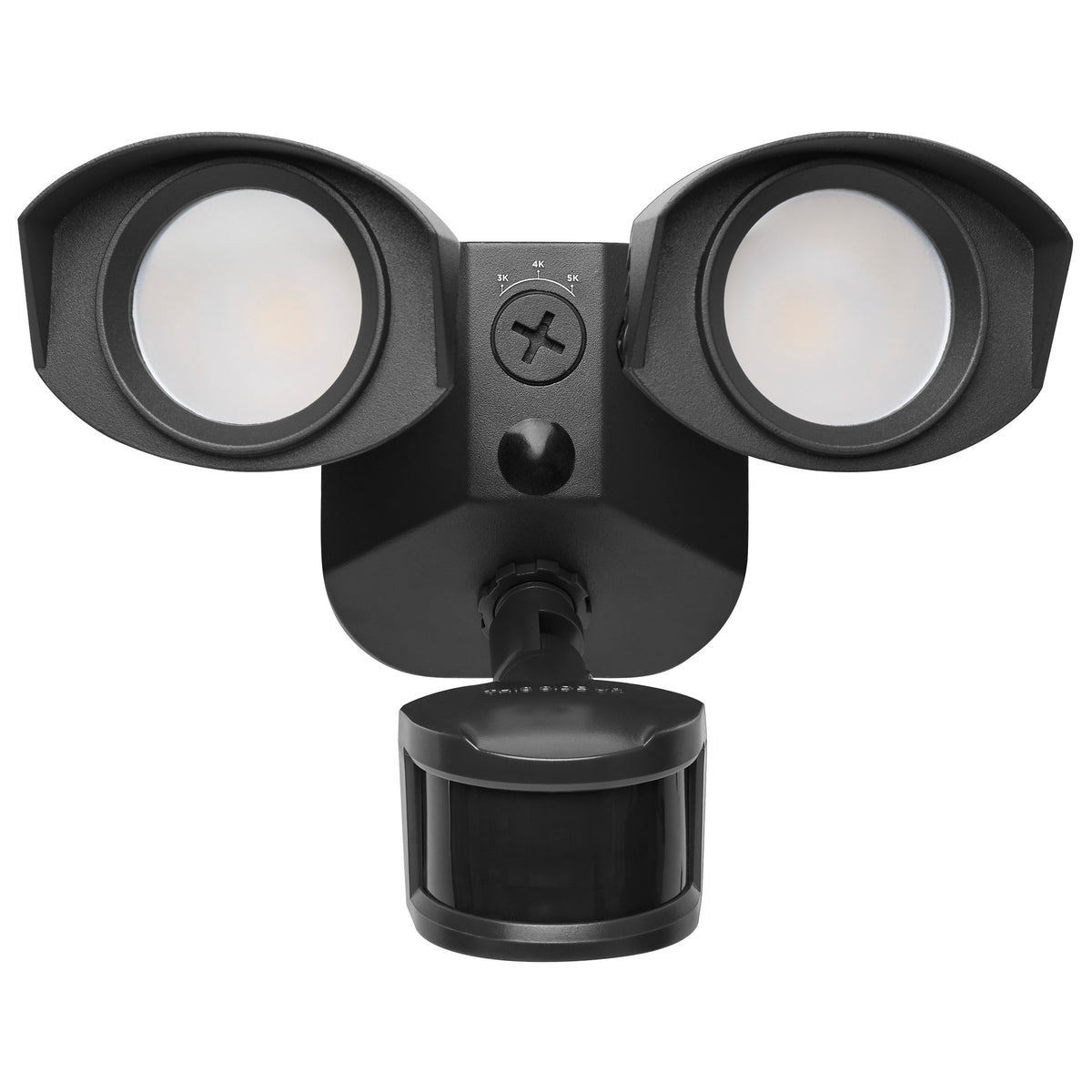 Nuvo 65-1405 20 Watt LED Dual Head Security Flood Light, 7.64 x 7.05 x 5.00, 80 CRI