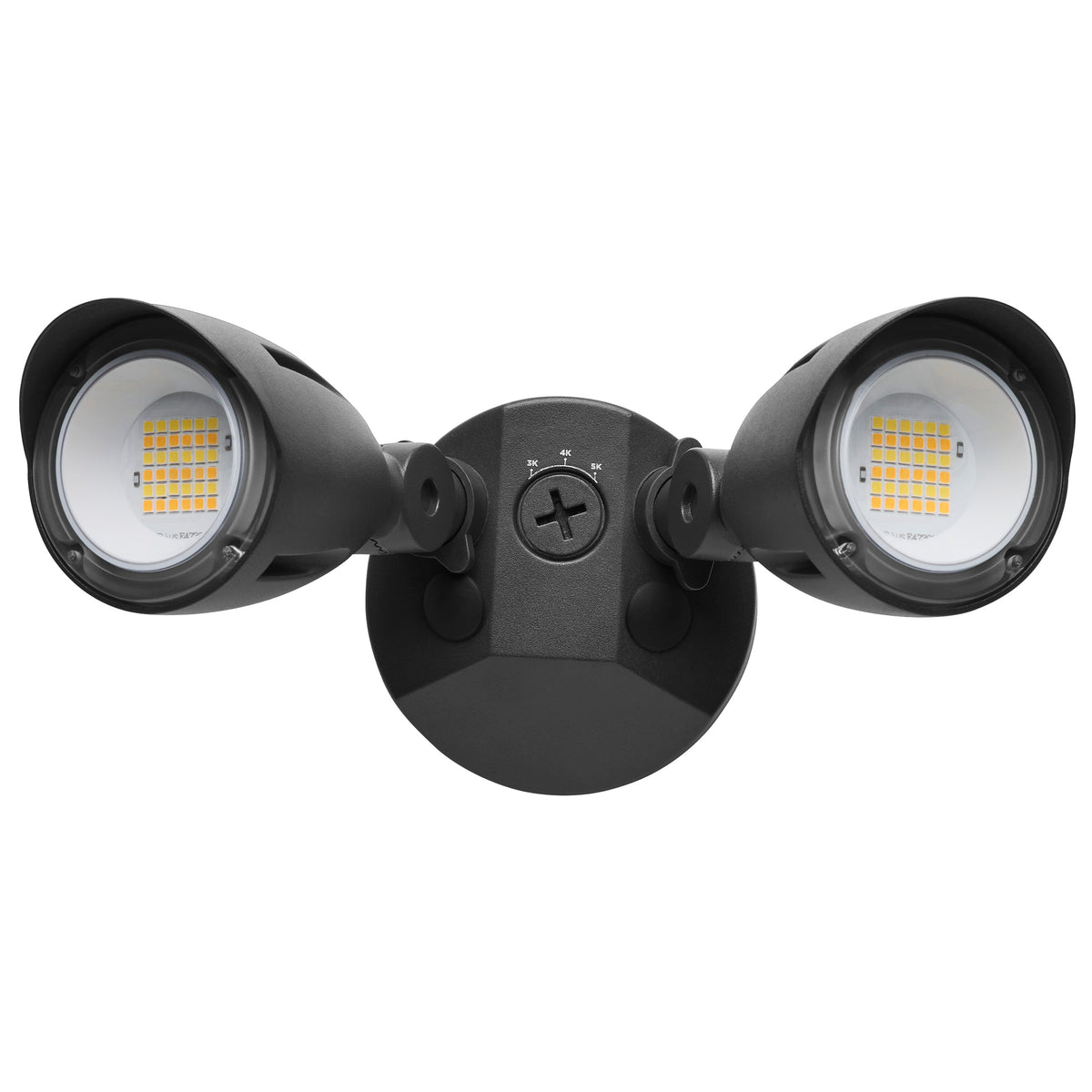 Nuvo 65-1414 20 Watt LED Dual Head Security Flood Light, 9.61 x 7.32 x 4.29, 80 CRI