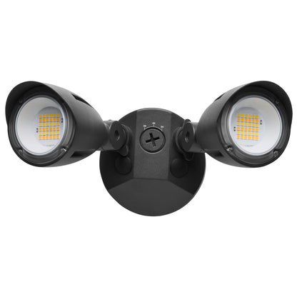 Nuvo 65-1414 20 Watt LED Dual Head Security Flood Light, 9.61 x 7.32 x 4.29, 80 CRI