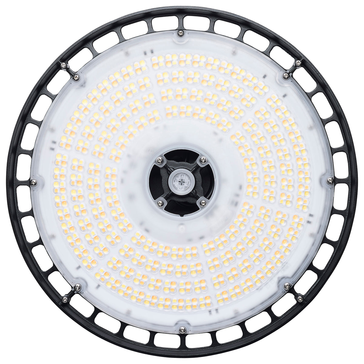 Nuvo 65-1520 120/100/80 Wattage Selectable LED UFO High Bay, 3K/4K/5K CCT Selectable, 60/80/100 Beam Angle Selectable