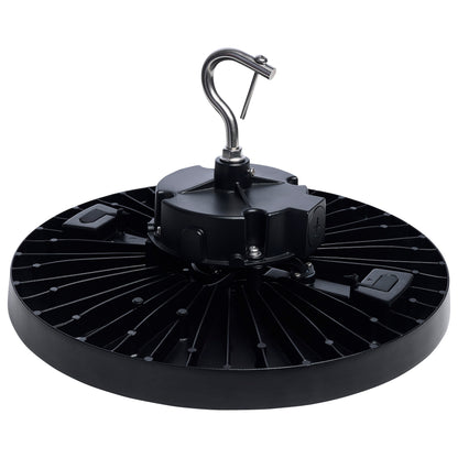 Nuvo 65-1521 240/200/150 Wattage Selectable LED UFO High Bay, 3K/4K/5K CCT Selectable, 60/80/100 Beam Angle Selectable