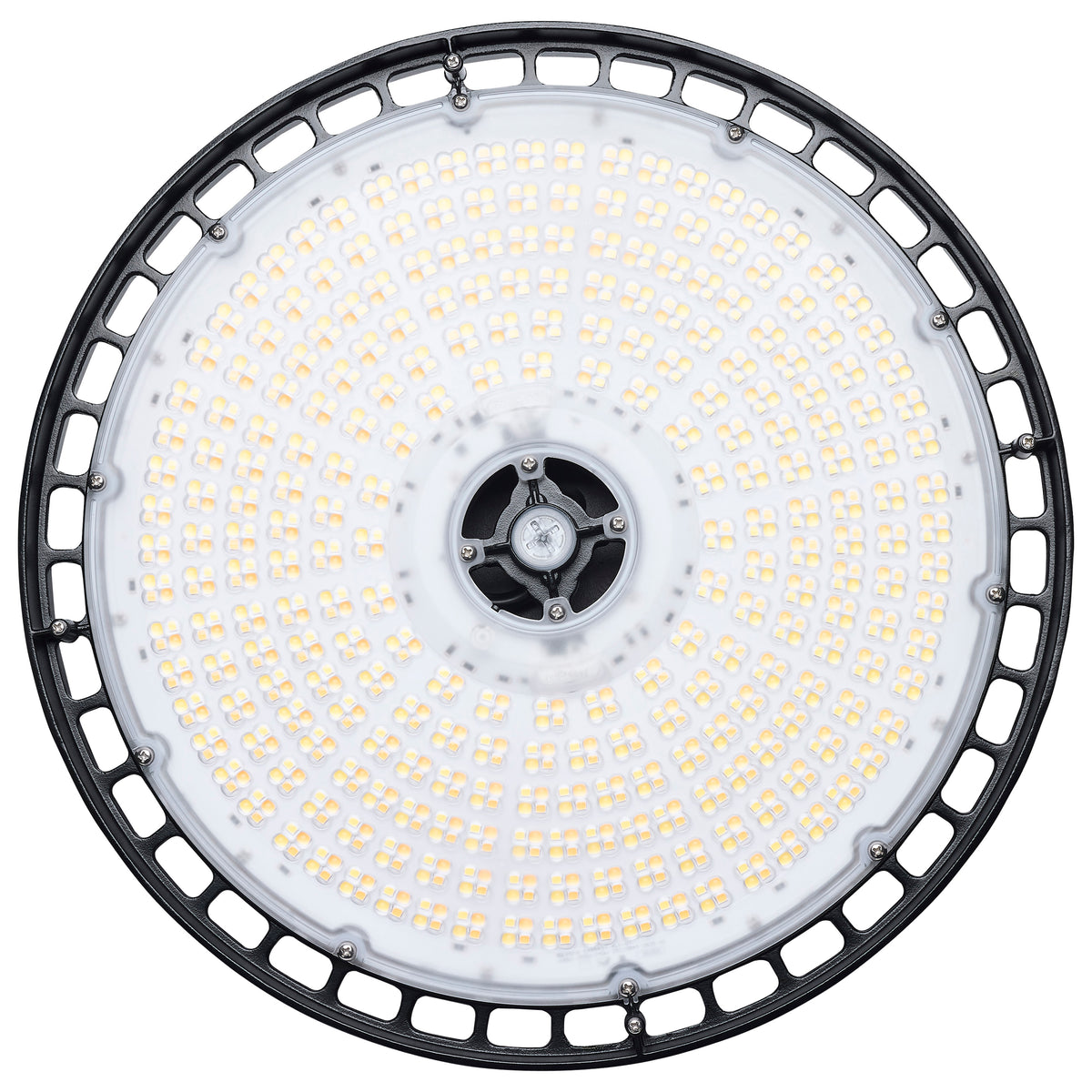 Nuvo 65-1521 240/200/150 Wattage Selectable LED UFO High Bay, 3K/4K/5K CCT Selectable, 60/80/100 Beam Angle Selectable