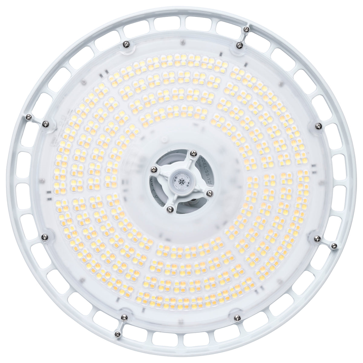 Nuvo 65-1522 120/100/80 Wattage Selectable LED UFO High Bay, 3K/4K/5K CCT Selectable, 60/80/100 Beam Angle Selectable