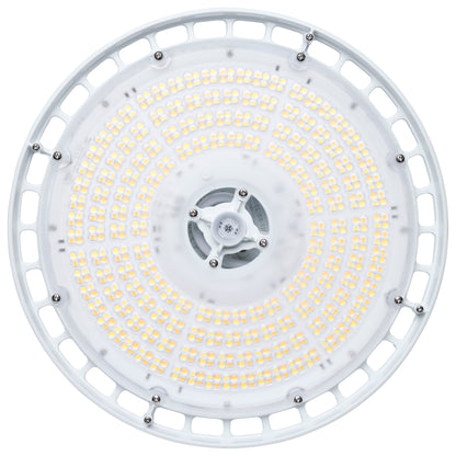 Nuvo 65-1522 120/100/80 Wattage Selectable LED UFO High Bay, 3K/4K/5K CCT Selectable, 60/80/100 Beam Angle Selectable