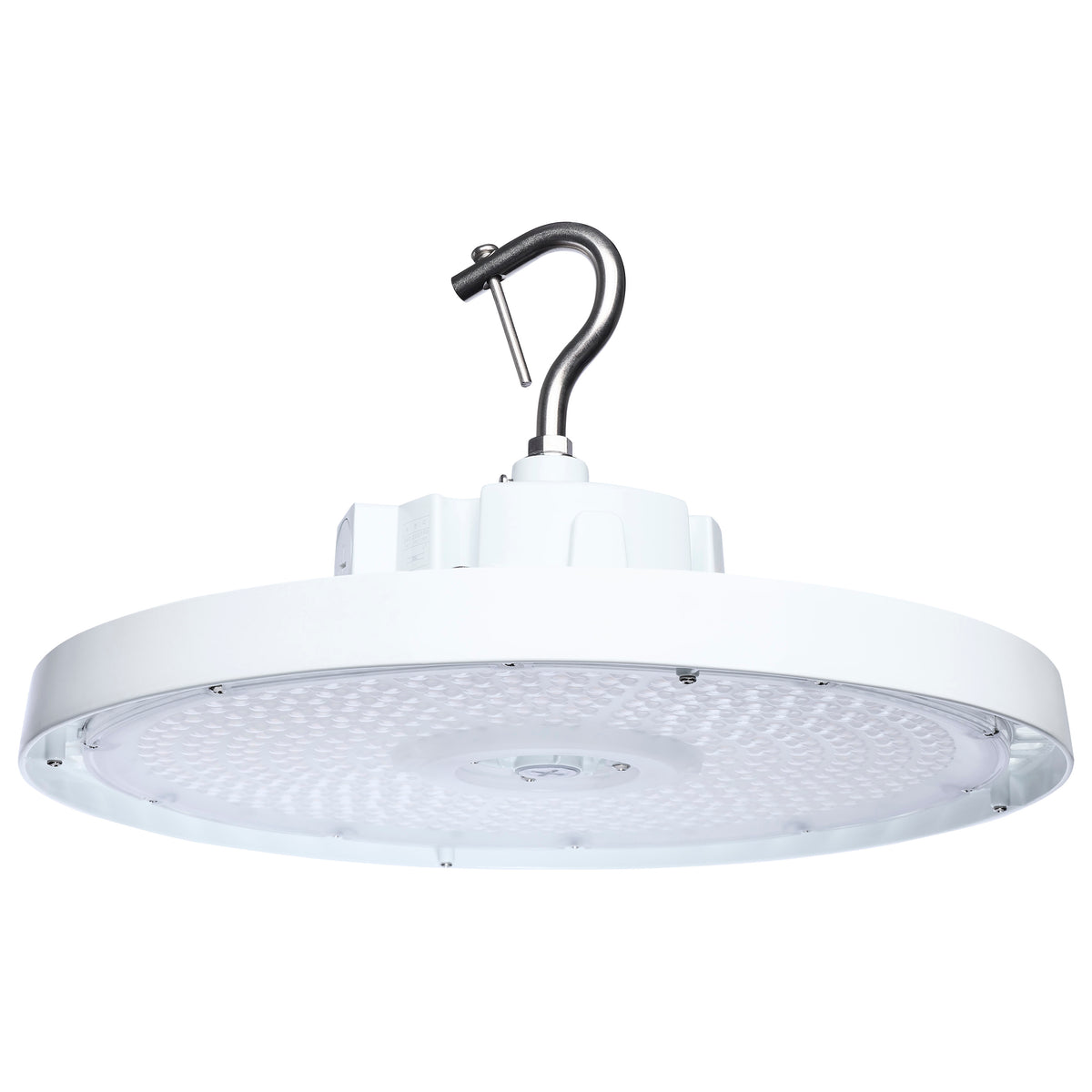 Nuvo 65-1523 240/200/150 Wattage Selectable LED UFO High Bay, 3K/4K/5K CCT Selectable, 60/80/100 Beam Angle Selectable