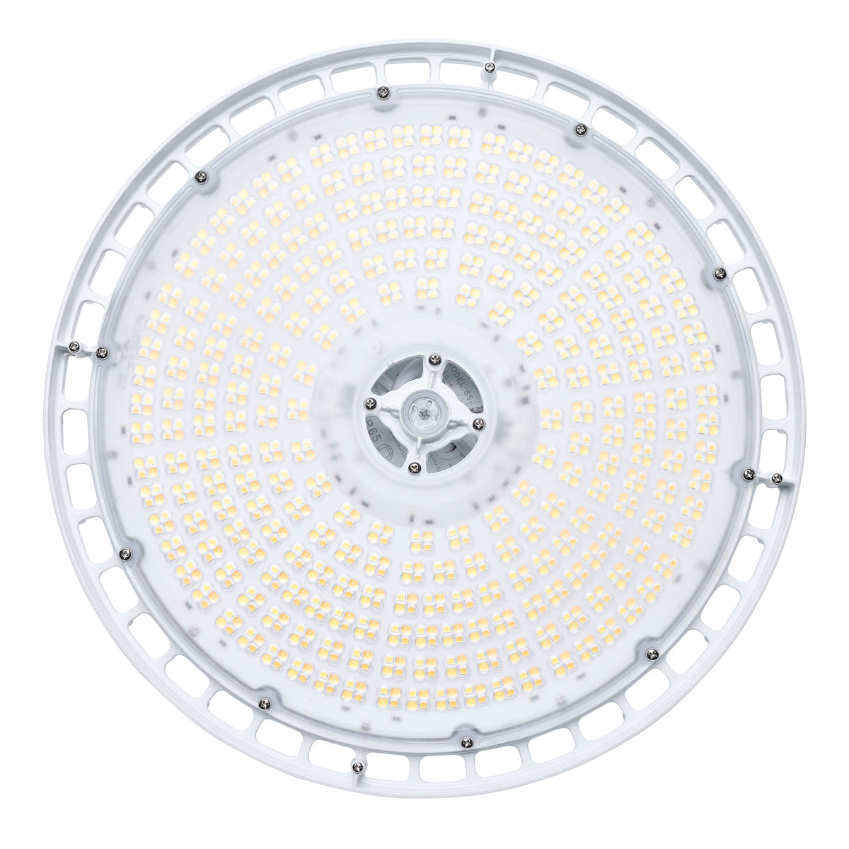 Nuvo 65-1523 240/200/150 Wattage Selectable LED UFO High Bay, 3K/4K/5K CCT Selectable, 60/80/100 Beam Angle Selectable
