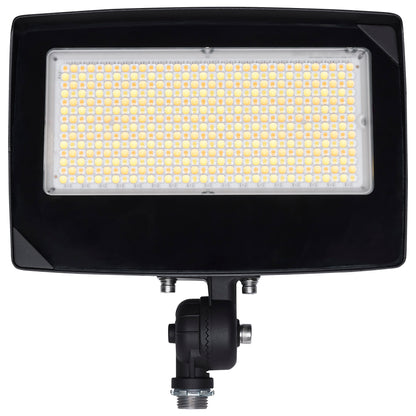 Nuvo 65-1541 LED Flood Light, 80/60/45 Wattage Selectable, 3K/4K/5K CCT Selectable