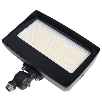 Nuvo 65-1541 LED Flood Light, 80/60/45 Wattage Selectable, 3K/4K/5K CCT Selectable