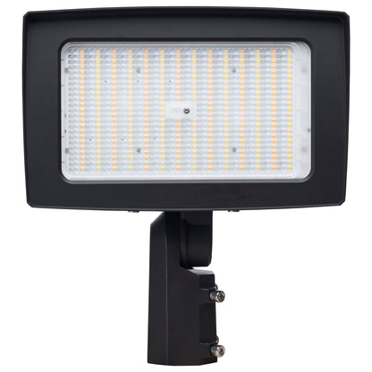 Nuvo 65-1542 LED Flood Light, 150/125/100 Wattage Selectable, 3K/4K/5K CCT Selectable