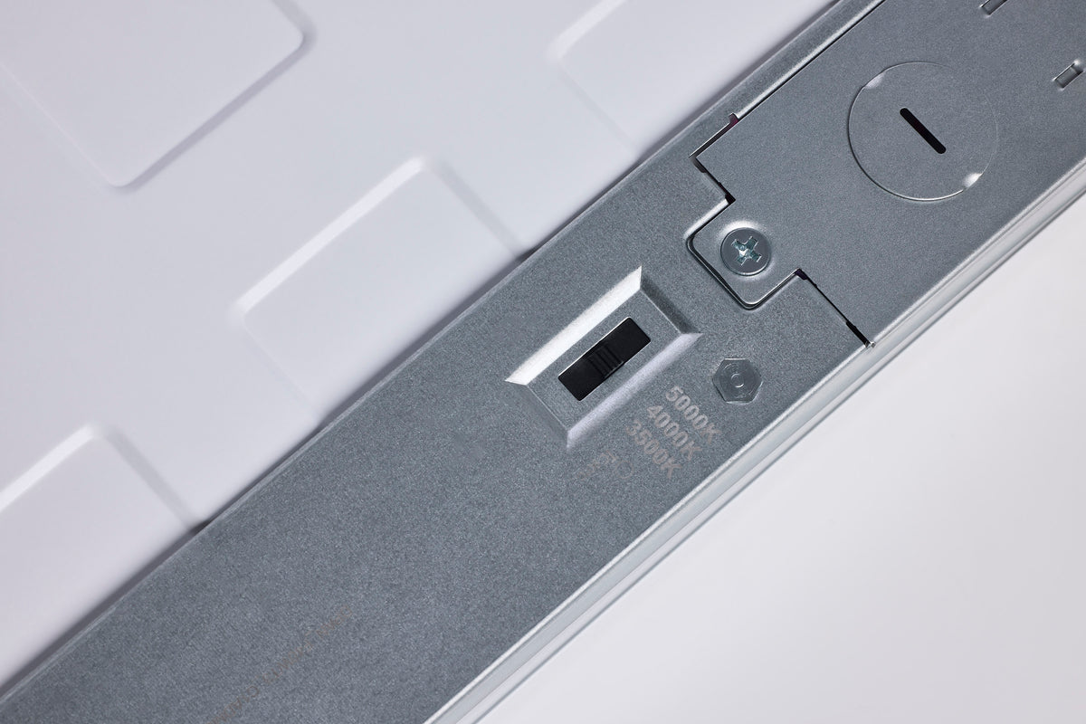 Nuvo 65-1673 20/30/40 Wattage Selectable LED 1ft x 4ft Backlit Panel, 35K/4K/5K CCT Selectable, 120-347 Range Voltage