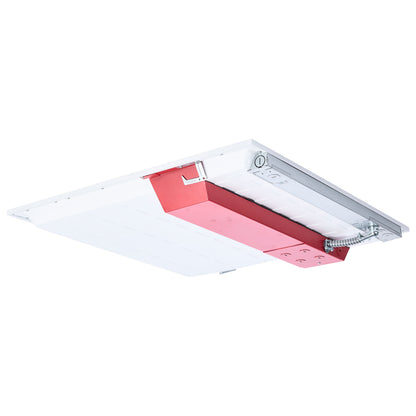 Nuvo 65-1675 20/30/40 Wattage Selectable LED 2ft x 2ft Backlit Panel, 35K/4K/5K CCT Selectable, Emergency Battery
