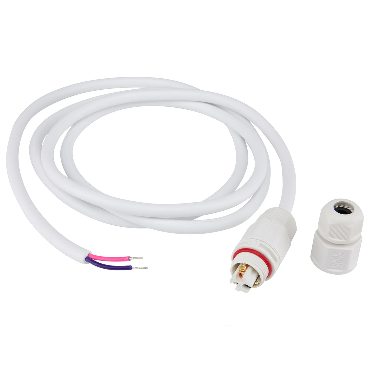 Nuvo 65-170 Whip Connector, 5.5 Foot, IP68 Rated