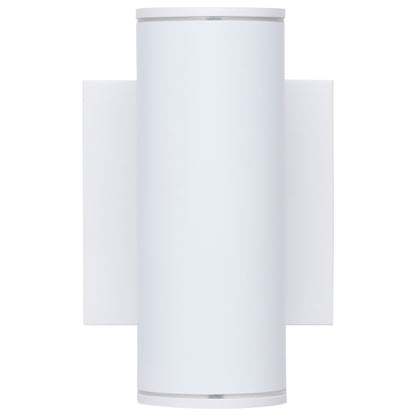 Nuvo 65-1750 10 Watt, 3K/4K/5K CCT Selectable 1 Light Small Wall Sconce, Up or Down Installation