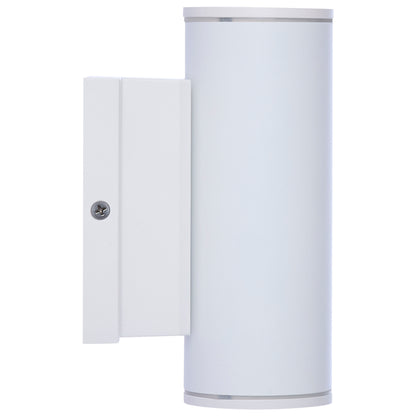 Nuvo 65-1750 10 Watt, 3K/4K/5K CCT Selectable 1 Light Small Wall Sconce, Up or Down Installation