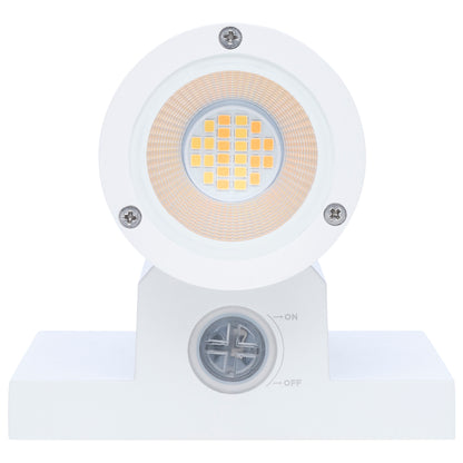 Nuvo 65-1750 10 Watt, 3K/4K/5K CCT Selectable 1 Light Small Wall Sconce, Up or Down Installation