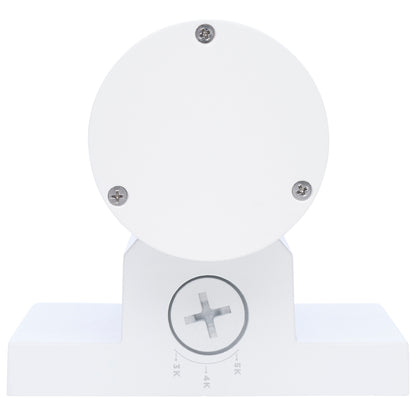 Nuvo 65-1750 10 Watt, 3K/4K/5K CCT Selectable 1 Light Small Wall Sconce, Up or Down Installation