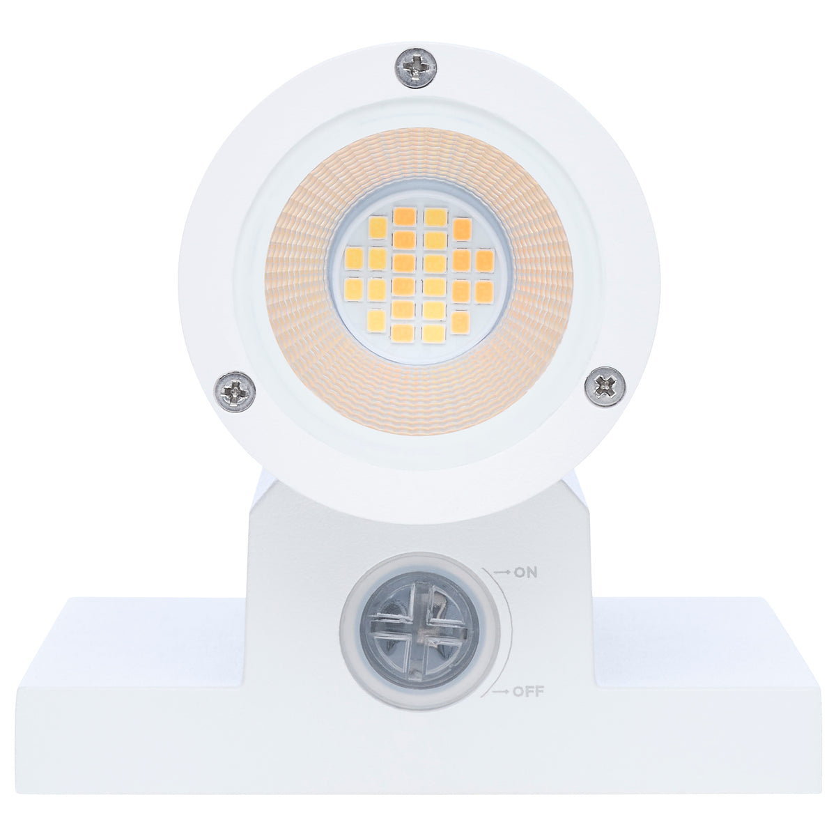 Nuvo 65-1759 10 Watt, 3K/4K/5K CCT Selectable, 2 Light Small Wall Sconce