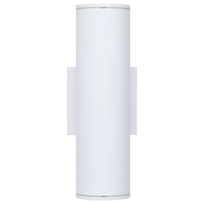 Nuvo 65-1762 20 Watt, 3K/4K/5K CCT Selectable, 2 Light Medium Wall Sconce