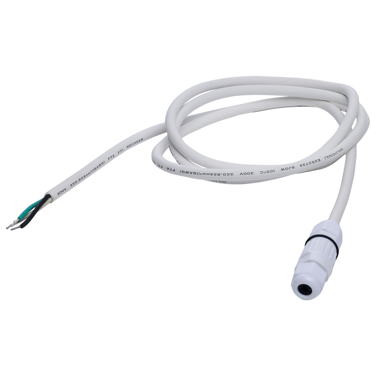 Nuvo 65-200 Whip Connector, 5.5 ft., IP68 Rated