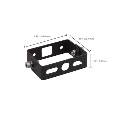 Nuvo 65-528 Trunnion Mounting Accessory, 30 and 50 Watt, PC Lens Flood Fixture
