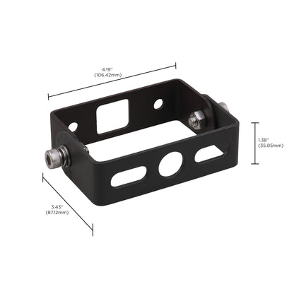 Nuvo 65-544 Trunnion Mount for Small/Medium Tempered Glass Flood Light, Bronze Finish