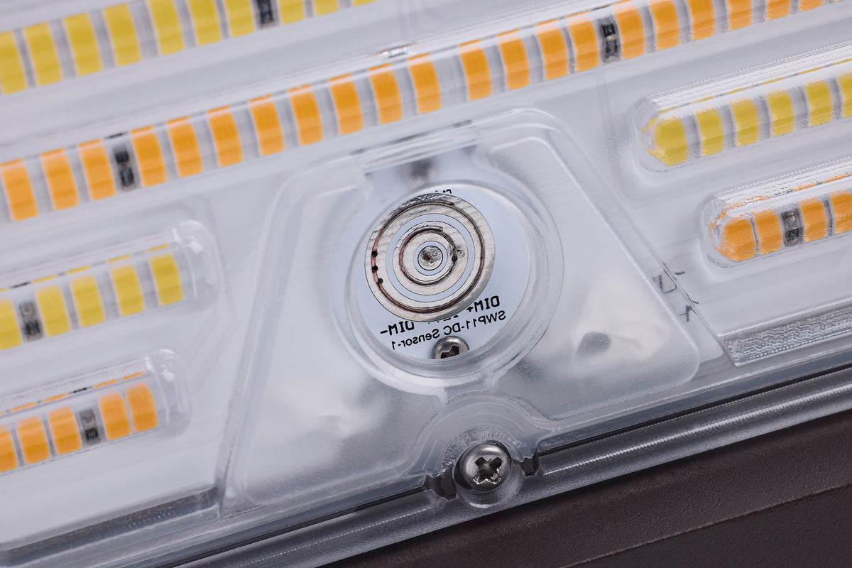 Nuvo 65-556 80/100/120 Watt LED Cutoff Wall Pack, 3K/4K/5K CCT, Field Selectable