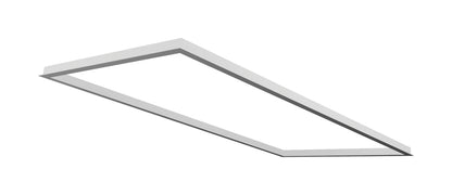 Nuvo 65-590 2X4 Backlit Panel Flange Kit, White Finish