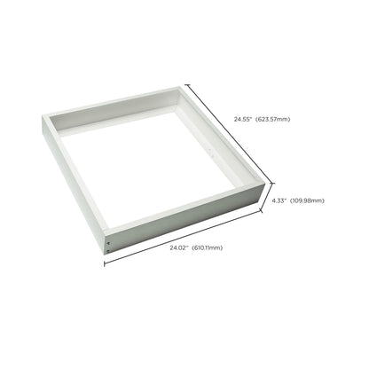 Nuvo 65-596R1 2X2 Backlit Panel Frame Kit, White Finish, For use with EM versions