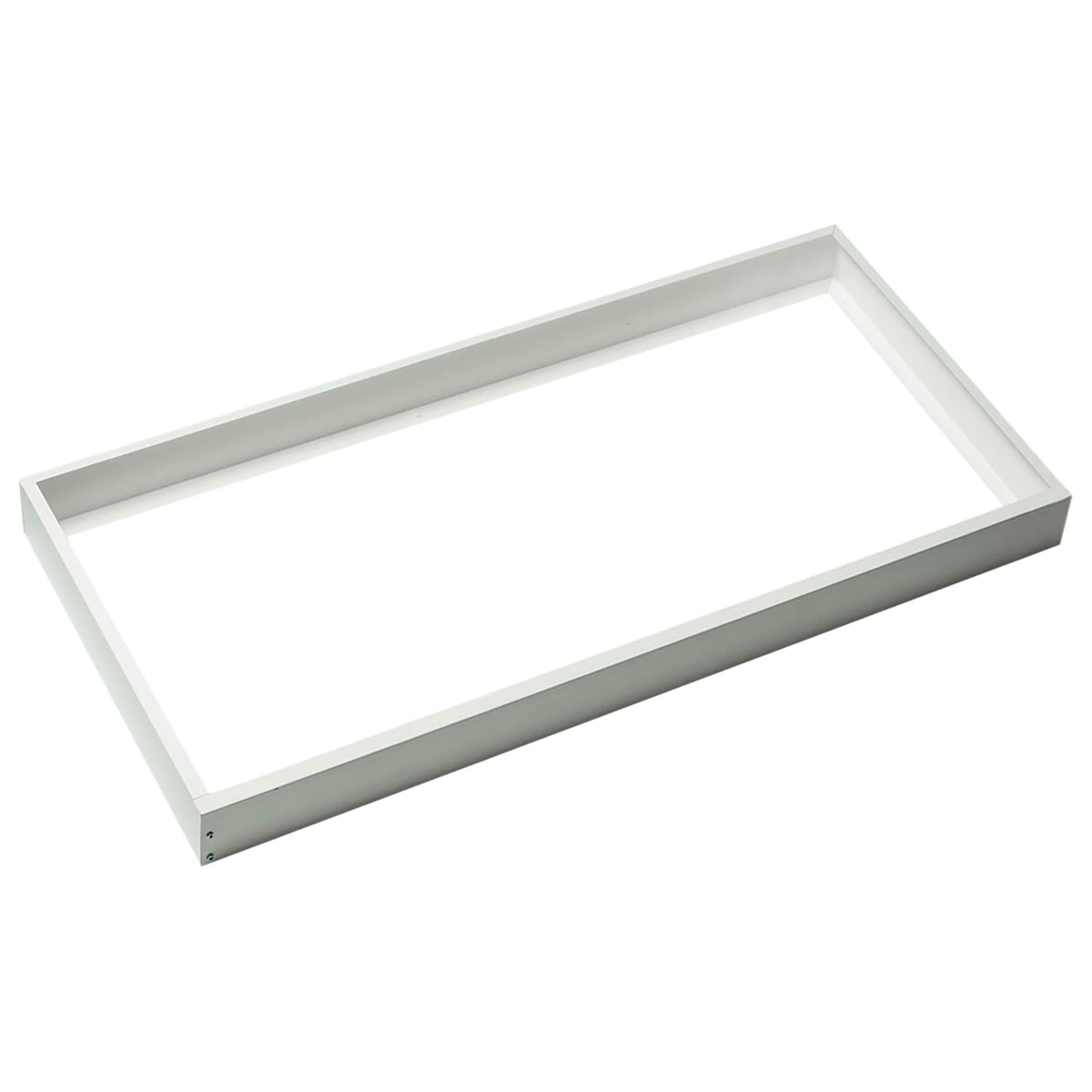 Nuvo 65-597R1 2X4 Backlit Panel Frame Kit, White Finish, For use with EM versions