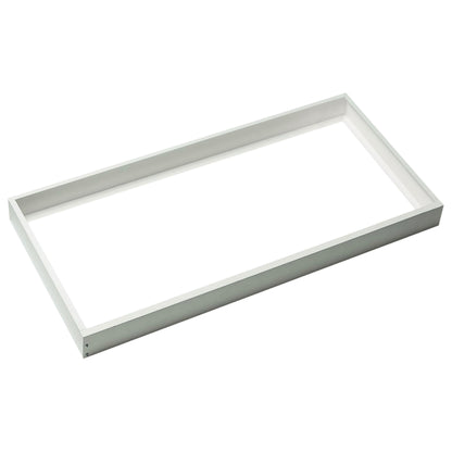 Nuvo 65-597R1 2X4 Backlit Panel Frame Kit, White Finish, For use with EM versions