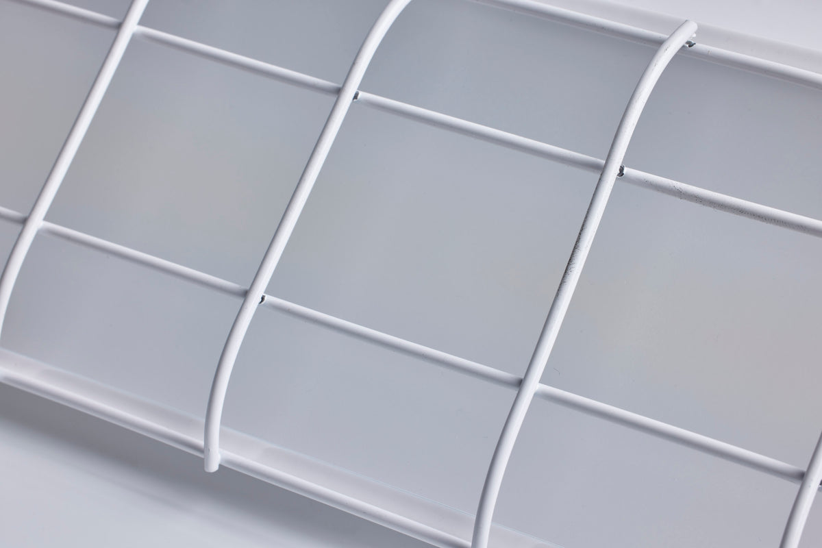 Nuvo 65-653 Adj High Bay Protective Cage, 220 Watt, Set of 2