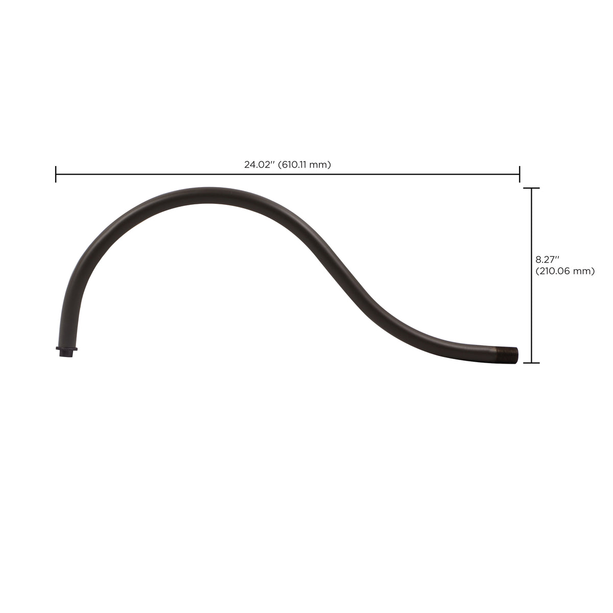 Nuvo 65-659 LED Gooseneck 24 in. Accessory Arm, Bronze Finish
