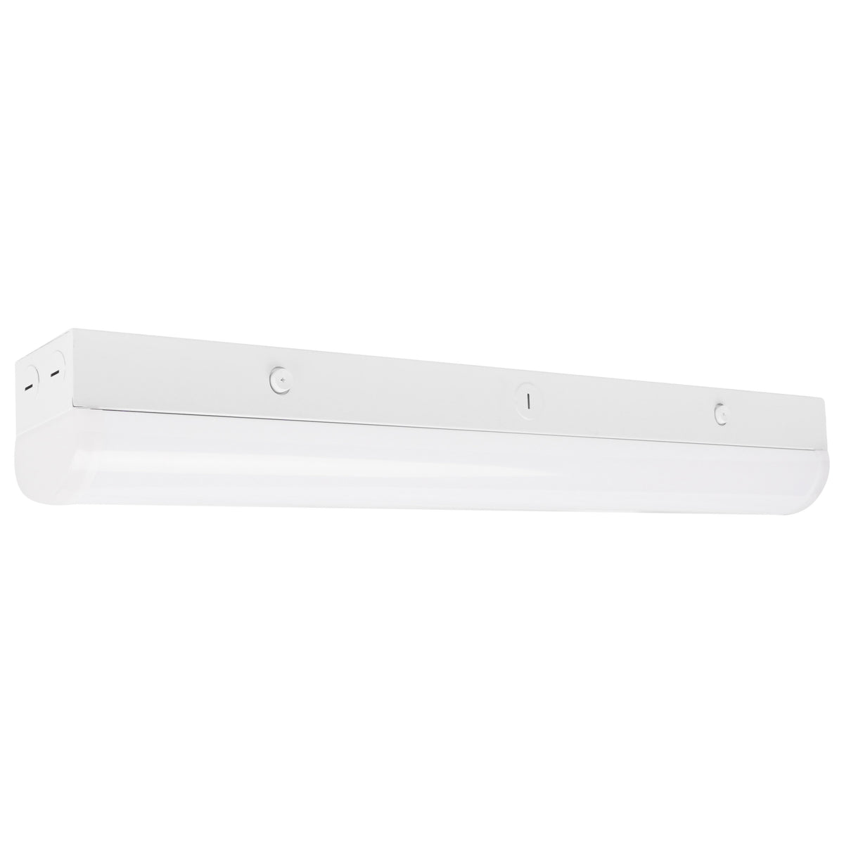 Nuvo 65-700R1 2 Foot LED Linear Strip Light, Field Selectable, White Finish