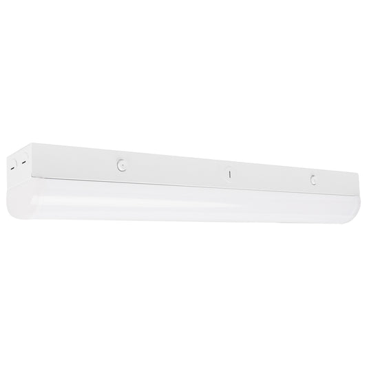 Nuvo 65-700R1 2 Foot LED Linear Strip Light, Field Selectable, White Finish