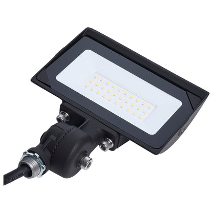 Nuvo 65-725 15 Watt LED DOB Tempered Glass Flood Light, 4000K CCT, Bronze Finish