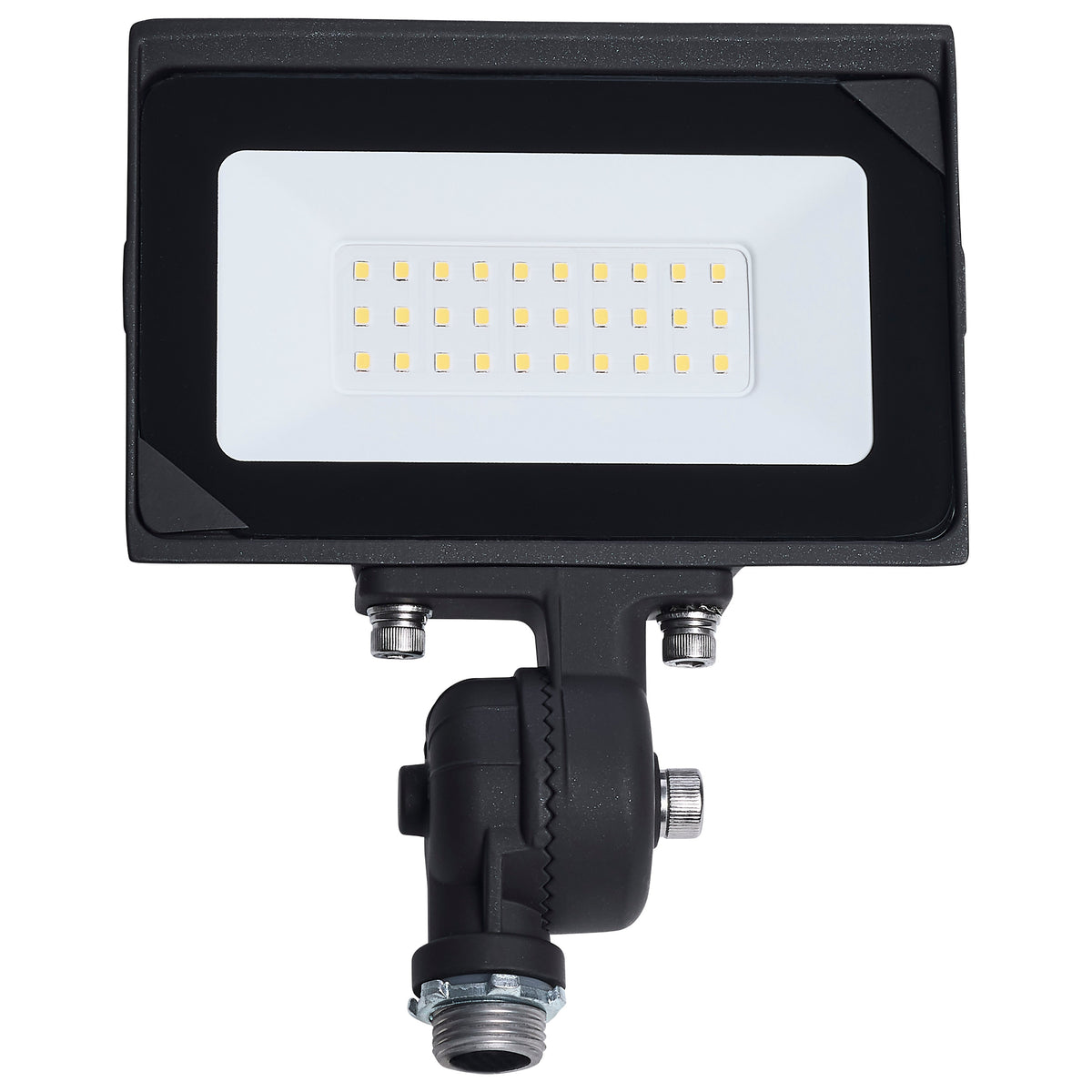 Nuvo 65-726 15 Watt LED DOB Tempered Glass Flood Light, 5000K CCT, Bronze Finish
