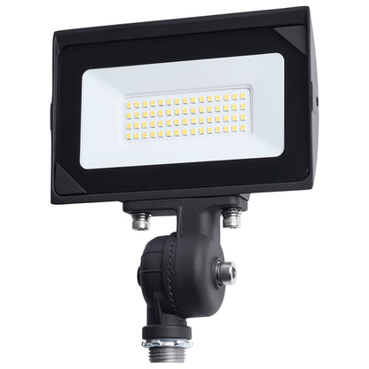 Nuvo 65-728 30 Watt LED DOB Tempered Glass Flood Light, 5000K CCT, Bronze Finish