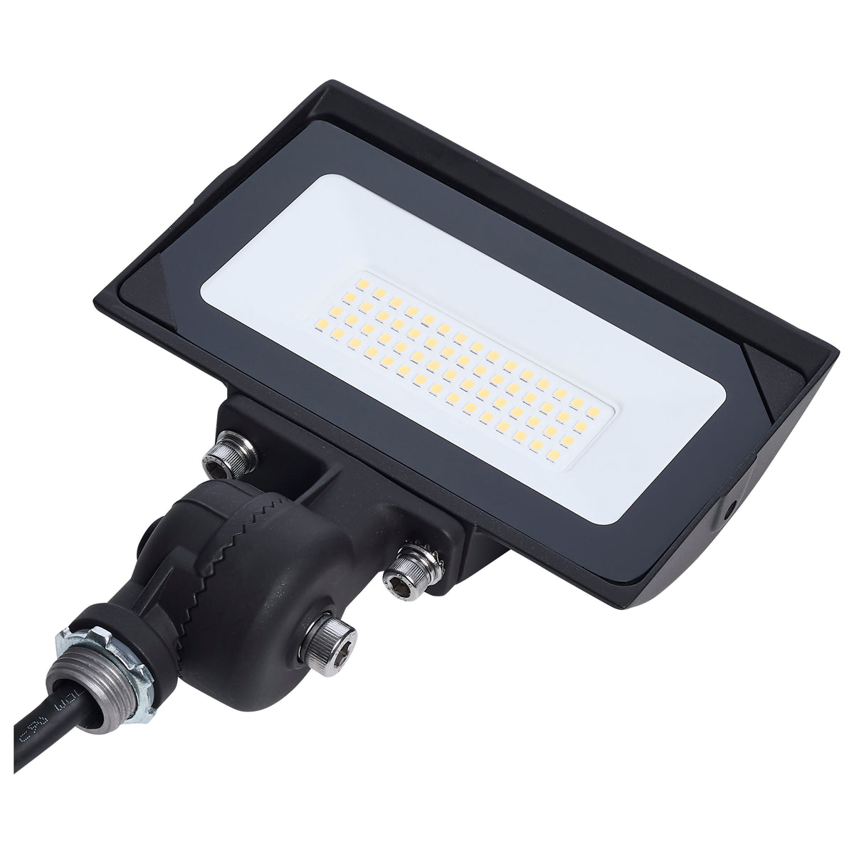 Nuvo 65-728 30 Watt LED DOB Tempered Glass Flood Light, 5000K CCT, Bronze Finish