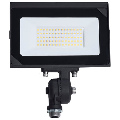 Nuvo 65-729 50 Watt LED DOB Tempered Glass Flood Light, 4000K CCT, Bronze Finish