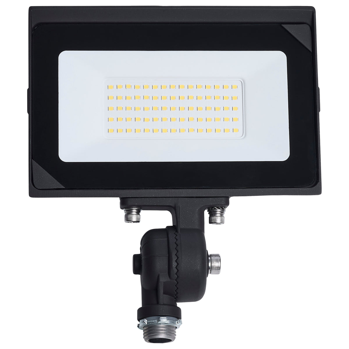 Nuvo 65-730 50 Watt LED DOB Tempered Glass Flood Light, 5000K CCT, Bronze Finish