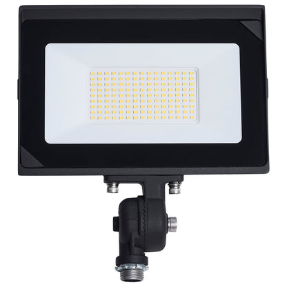 Nuvo 65-731 80 Watt LED DOB Tempered Glass Flood Light, 4000K CCT, Bronze Finish