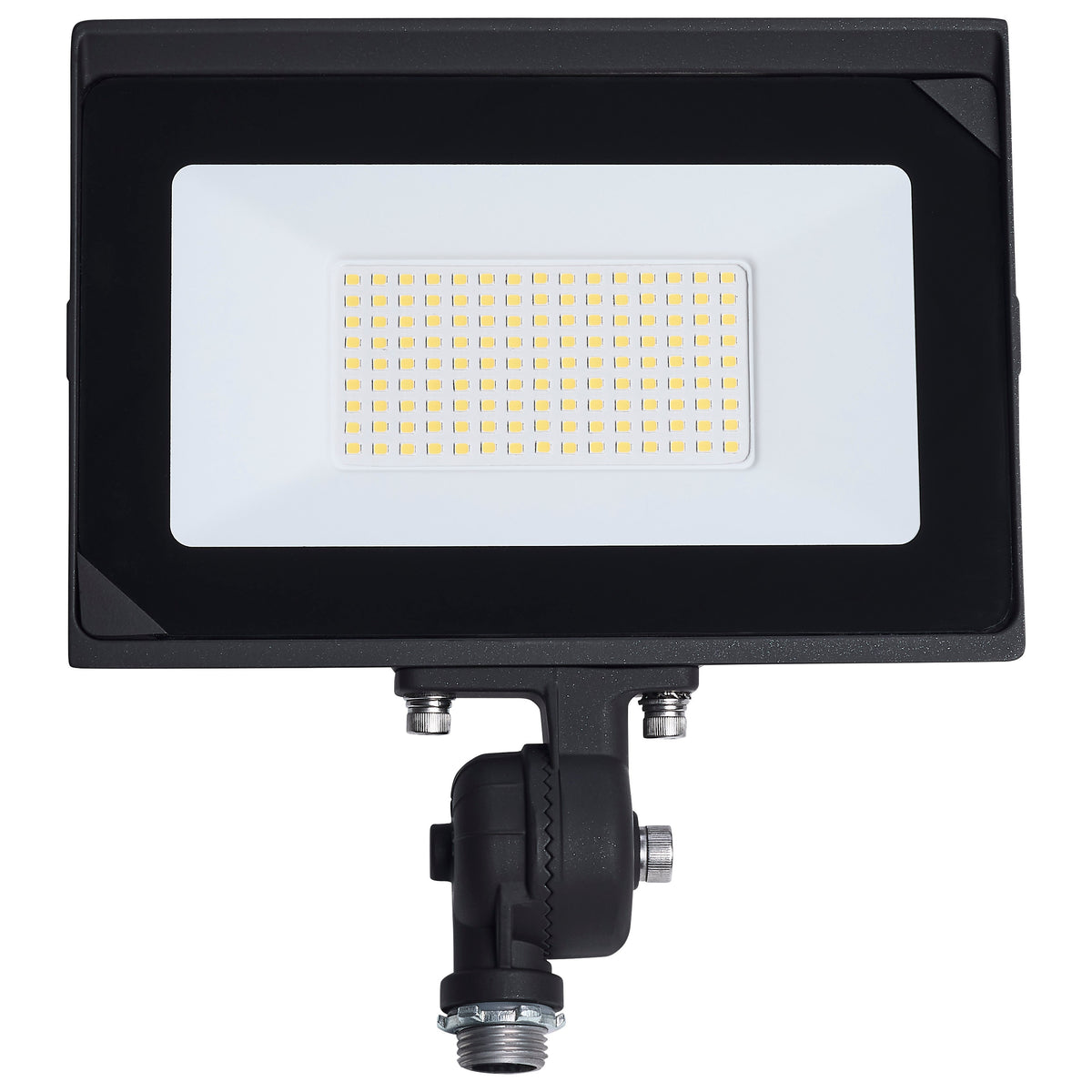 Nuvo 65-732 80 Watt LED DOB Tempered Glass Flood Light, 5000K CCT, Bronze Finish