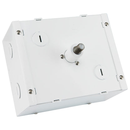 Nuvo 65-759 3/8" to 3/4" Pendant Adapter, White Finish, For use with Gen 2 and CCT & Wattage Selectable UFO LED High Bay Fixtures