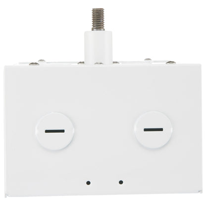 Nuvo 65-759 3/8" to 3/4" Pendant Adapter, White Finish, For use with Gen 2 and CCT & Wattage Selectable UFO LED High Bay Fixtures