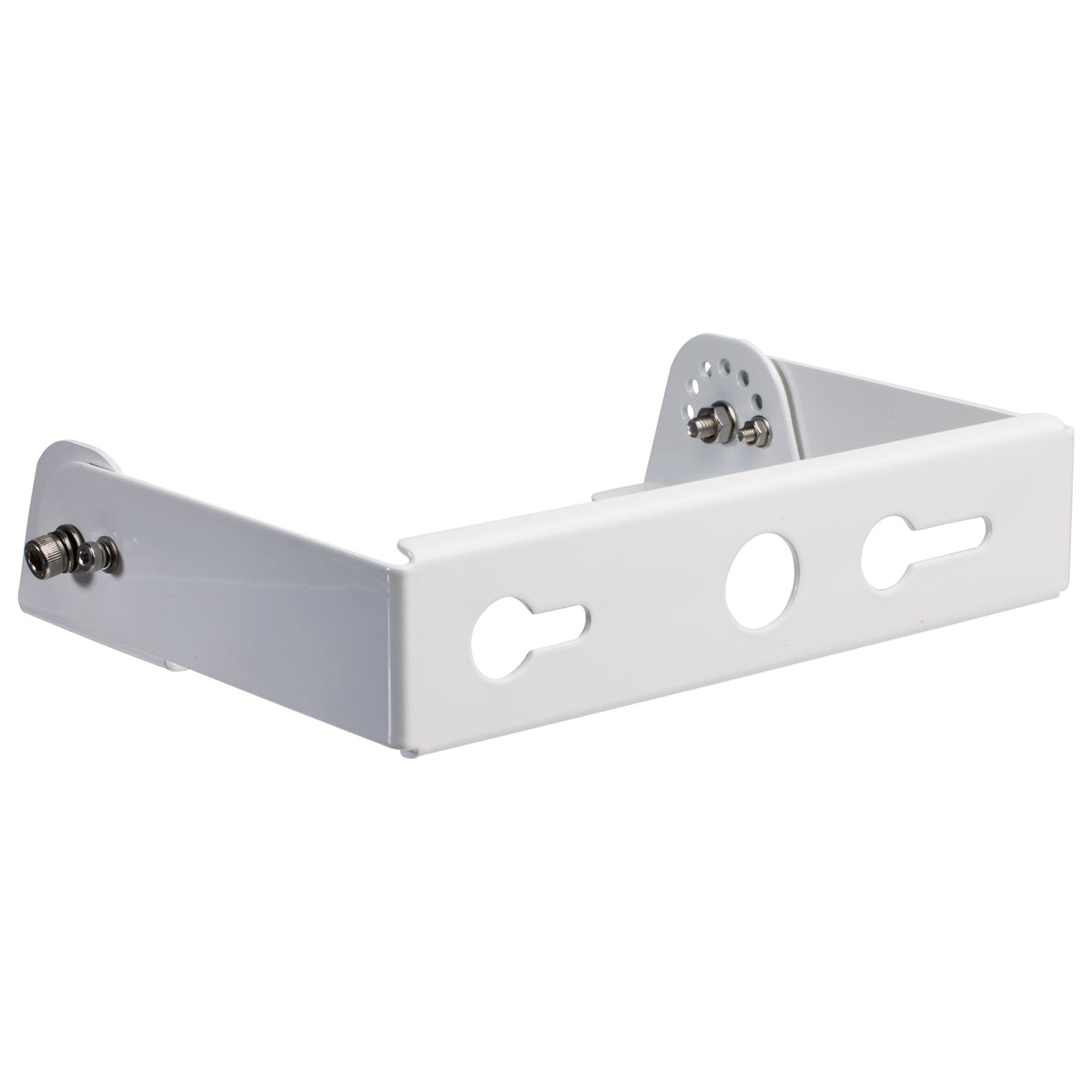 Nuvo 65-764 Yoke Mount Bracket, White Finish, For Use With Gen 2 200W/240W and CCT & Wattage Selectable UFO High Bay Fixtures