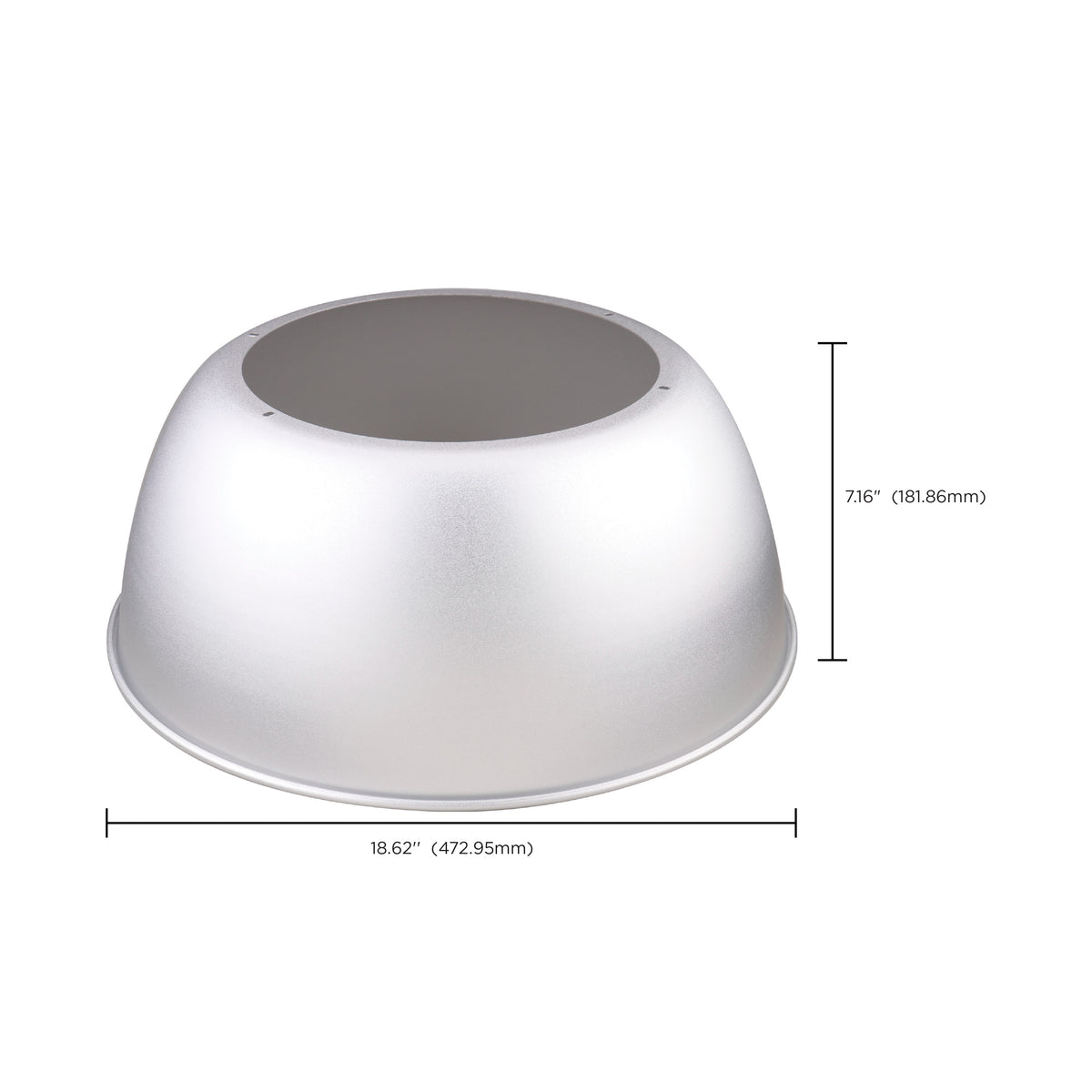 Nuvo 65-779 Add-On Aluminum Reflector, Use with 200W & 240W Gen 2 UFO LED High Bay Fixtures