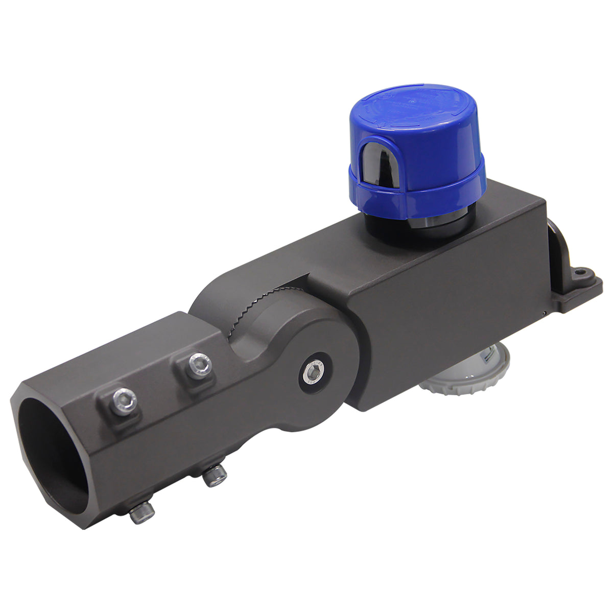 Nuvo 65-875 Area Light Extended Slipfitter Mount with Sensor Knockouts, Bronze Finish